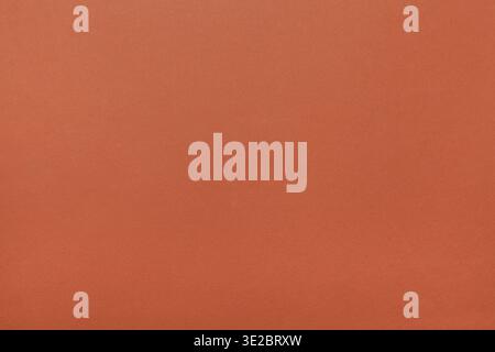 Blank background from burnt sienna brown pastel paper Stock Photo