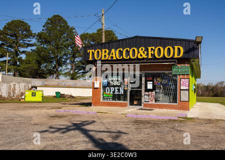 carolina tobacco services Hamilton, NC, USA – March 2026: A small tobacco and vape shop with  drive-thru service in the rural town of Hamilton, North Carolina Stock  Photo