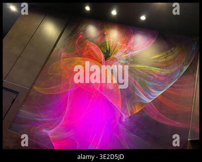 Abstract light swirl patterns. Stock Photo