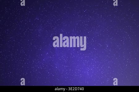 Nebula background with shining stars. Beautiful starry universe with color clouds. Glowing cosmos with soft gradient. Space texture with stardust Stock Vector