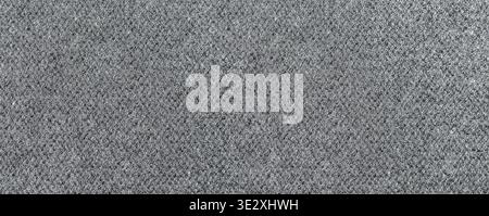 Close-up of gray felt fabric texture providing a tactile material background Stock Photo