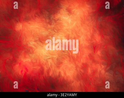 An abstrack of fire and flames. Stock Photo