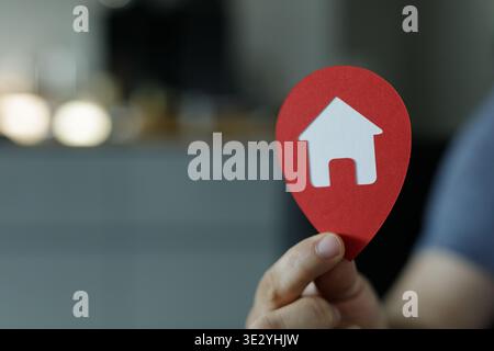 Finding Your Dream Home: Real Estate Location Stock Photo