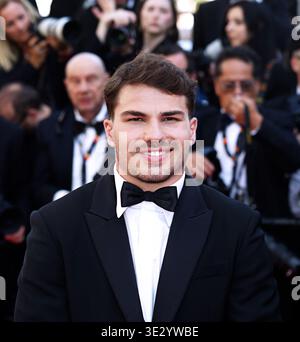 French rugby player Antoine Dupont, left, and former judo star Teddy ...