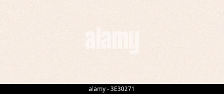 Grain paper texture in beige cream bg, stone summer pattern of skin halftone granules. Wall paint or seamless gradation film vignette, circle brushed Stock Vector