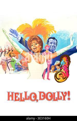 Movie poster ハロードーリー 映画 Hello dolly 1969 poster hi-res