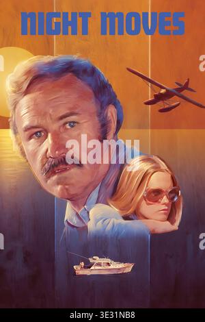 Night Moves movie poster 1975 Stock Photo