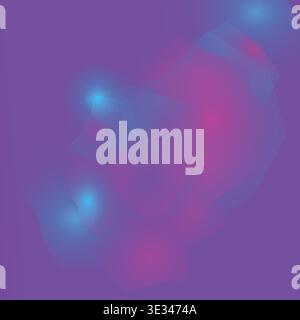 Purple Pink Neon Mesh Gradient Background Stock Vector