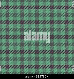 Hat background plaid check, page tartan pattern vector. Collection texture textile seamless fabric in green and pastel colors palette. Stock Vector