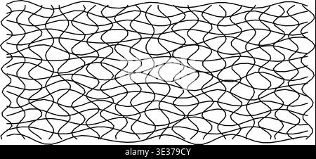 Abstract distorted grid pattern for creative background designs Stock Vector