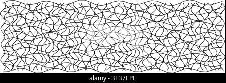 Abstract distorted grid pattern for creative design projects Stock Vector