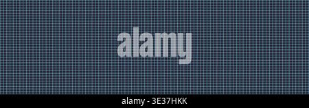 Blue lined grid pattern on dark background for graphic design Stock Vector