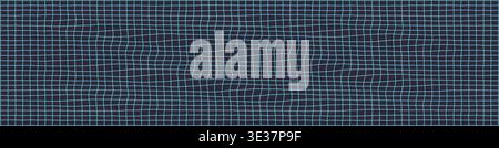 Vibrant blue grid on dark background for modern digital design Stock Vector