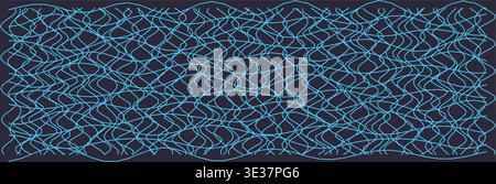Abstract distorted grid pattern for creative design projects Stock Vector