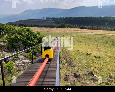 Long Tom Tobbogan on Long Tom Pass, South Africa Stock Photo