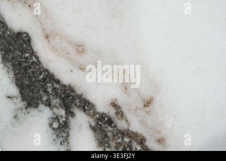 Close look at marble surface with patterns and colors Stock Photo
