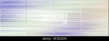 Abstract Pastel Purple Glass Tiles Background. Geometric 3D Rectangles with Soft Gradient Texture. Stock Photo