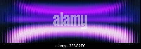 Abstract Purple Neon Background with Glowing Vertical Lines and Soft Light Stock Photo