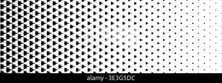 horizontal halftone black suicide combat drone carrying missile for pattern and background. Stock Vector