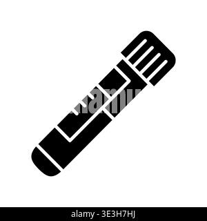 Blood Sample Icon Professional UI Symbol for Clinical Diagnostics ...