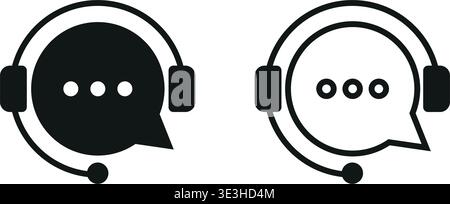 Customer support icon. Customer service icon. Stock Vector
