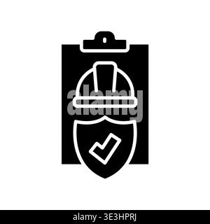 Safety Compliance Check Icon Professional UI Symbol for Regulatory ...
