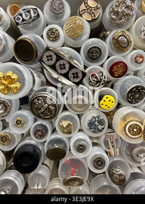 Button Collection Stock Photo
