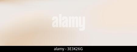 Light beige gradient background. Light brown cream bg. Abstract gradient ivory color backdrop. Simple smooth beige wallpaper. Soft sepia pearl texture Stock Vector