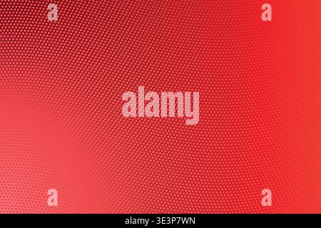 Abstract 3D Perspective Warped Halftone Dot Wave Gradient Background, Corner Fade Curved Mesh Distortion Dynamic Flow Texture Vector Wallpaper Stock Vector