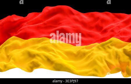 3d germany flag symbol of national identity Stock Photo