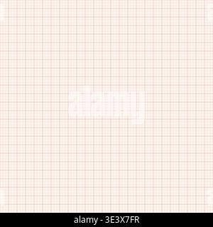 Millimeter grid paper. Lined sheet of abstract squared background with color graph. Geometric pattern for school, wallpaper, textures, notebook Stock Vector