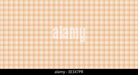 Millimeter grid paper. Lined sheet of abstract squared background with color graph. Geometric pattern for school, wallpaper, textures, notebook Stock Vector