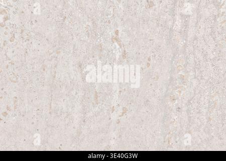 View of a natural beige limestone surface with subtle veins. Elegant stone texture ideal for bathroom tiles, luxury flooring, and interior design back Stock Photo