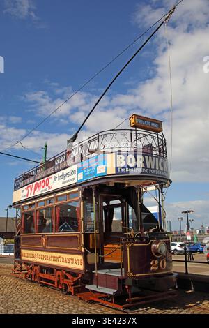 Birkenhead tram 20 Stock Photo