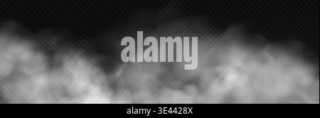 Dark storm clouds background ,dramatic overcast sky, ominous moody atmosphere, realistic thunderstorm clouds. Stock Vector