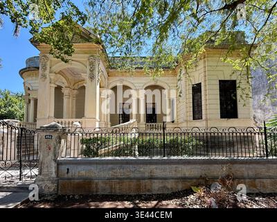 Historic mansion on Paseo de Montejo in Mérida, Yucatán, Mexico Stock Photo