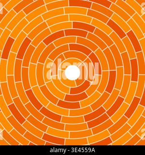 Segments centered. Abstract pattern. Solid cells in frame. Medium weight. Small padding. Stylish vector illustration. Stock Vector