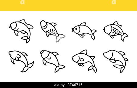 Colorful flat icons of office equipment and tools Stock Vector