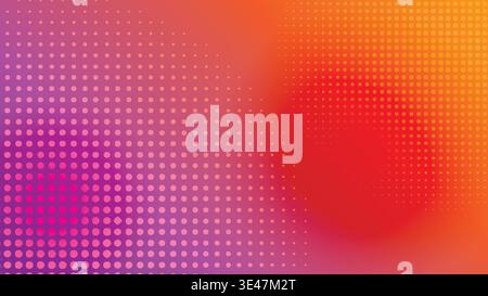 Color gradient background, abstract purple and orange gradation texture, vector texture blur abstract background Stock Vector