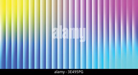 Abstract background modern design with colorful gradient lines vibrant light and shadow effect for graphic projects. Stock Vector