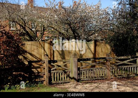 Wolferton, UK. 26th Mar, 2026. Work has finished to install security gates and fencing around Marsh Farm on the Sandringham Estate where Andrew Mountbatten-Windsor is reported to be moving to in the spring. He is currently staying at Wood Farm on the Sandringham estate, but has visited his new residence. Marsh Farm, Wolferton, Sandringham, Norfolk, on 26th March, 2026. Credit: Paul Marriott/Alamy Live News Stock Photo