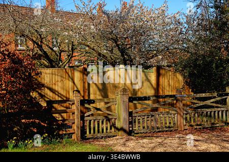 Wolferton, UK. 26th Mar, 2026. Work has finished to install security gates and fencing around Marsh Farm on the Sandringham Estate where Andrew Mountbatten-Windsor is reported to be moving to in the spring.He is currently staying at Wood Farm on the Sandringham estate, but has visited his new residence. Marsh Farm, Wolferton, Sandringham, Norfolk, on 26th March, 2026. Credit: Paul Marriott/Alamy Live News Stock Photo