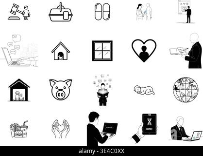 A simple text image with vector file text Stock Vector