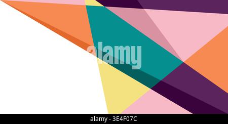 Abstract Background full color for cover or poster design Stock Vector