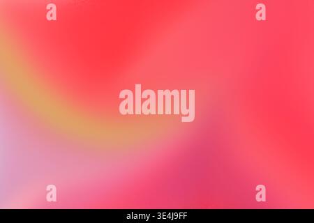 Soft abstract background featuring blurred paint-like gradients in vibrant pink, red and coral tones. Colorful illustration with smooth blending, idea Stock Photo