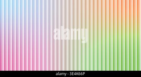 Modern Rainbow Gradient Stripes Texture Stock Vector