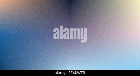 Soft colorful gradient creating an abstract noise texture background Stock Photo