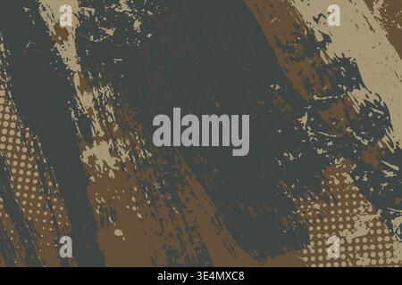 Abstract Grunge Background. Horizontal template. Stock Vector