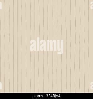 Abstract Beige Stripes Seamless Pattern Minimal Handdrawn Linear Neutral Striped Vector Background Stock Vector