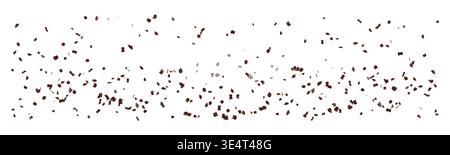Cookie texture crumb for chocolate biscuit bg, crunchy pattern cake. Food crispy sand and dot white vector, chip coffee snack. Piece grunge crunch of Stock Vector